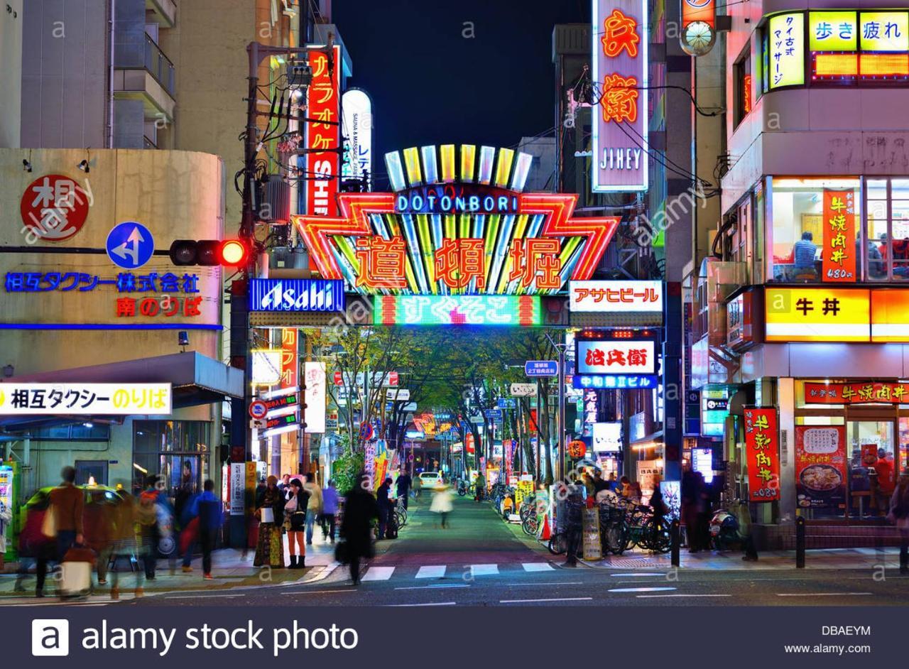 Airbnb Licensed Namba Dotonbori 1Min Max 6Pax 大阪 外观 照片